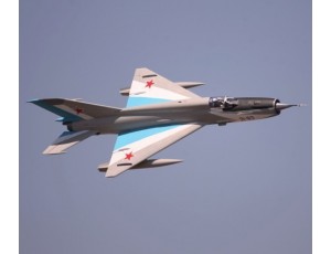 Freewing Mig-21 Blue 80mm 9 Blade EDF Jet 6S Inrunner PNP Version